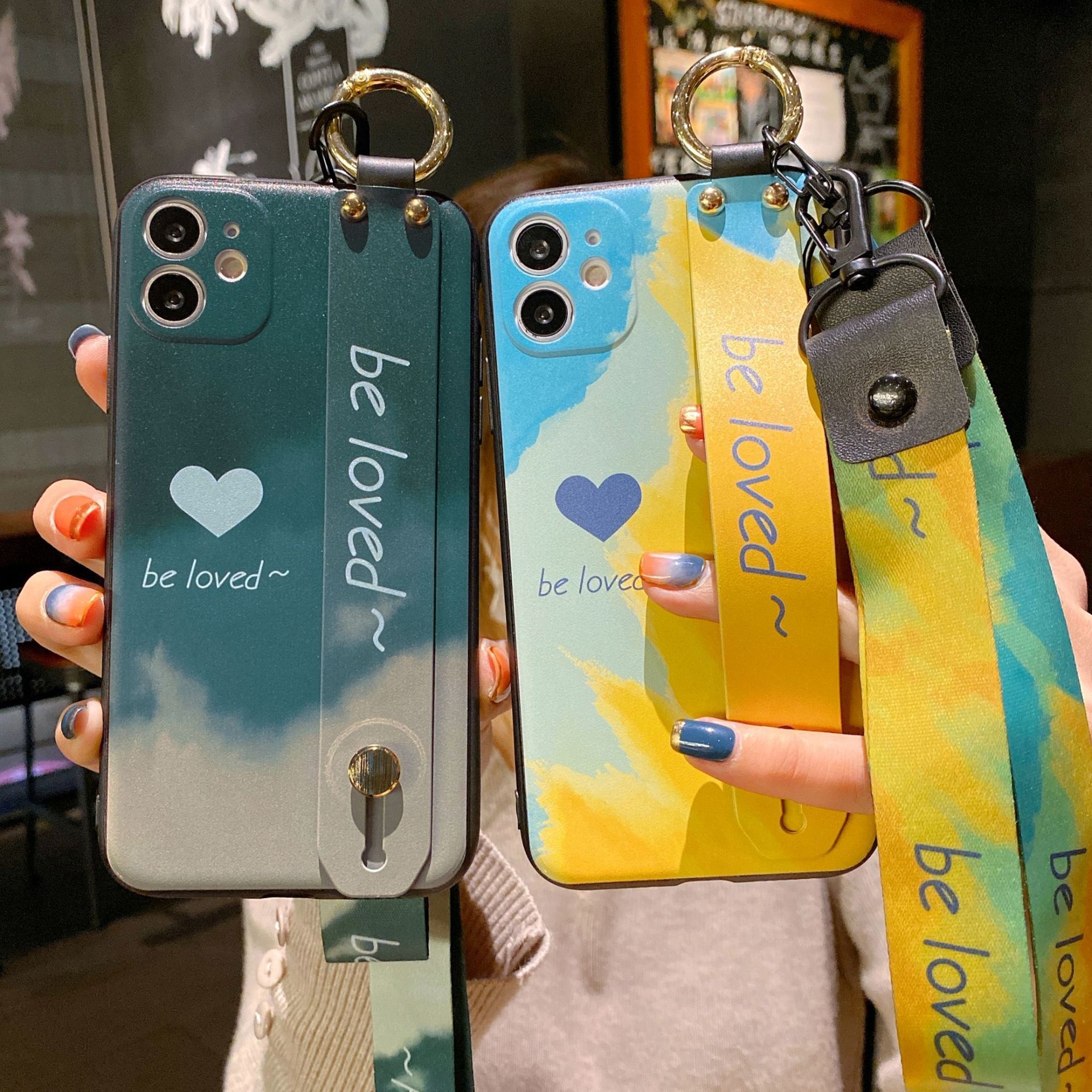 Wristband Phone Case Watercolor Phone Case Wristband Phone Case Watercolor Phone Case